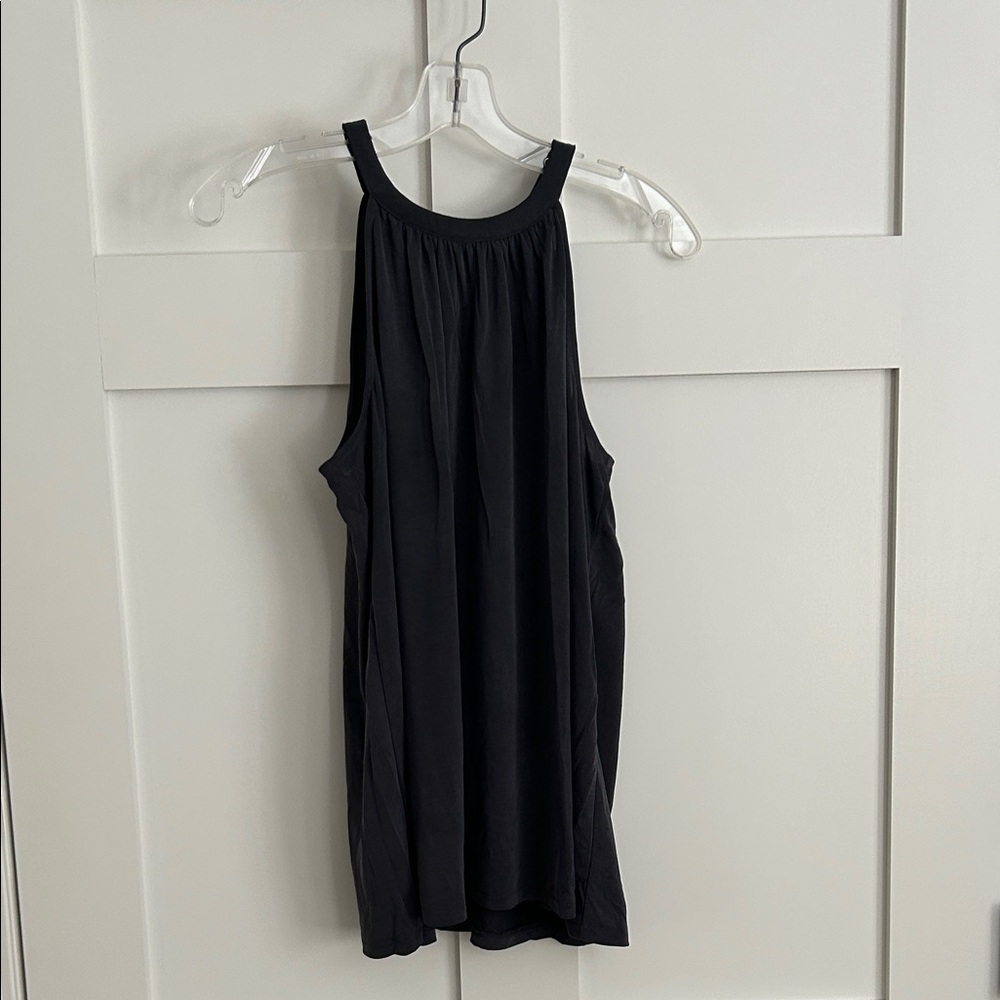 LOFT Charcoal Gray Blouse